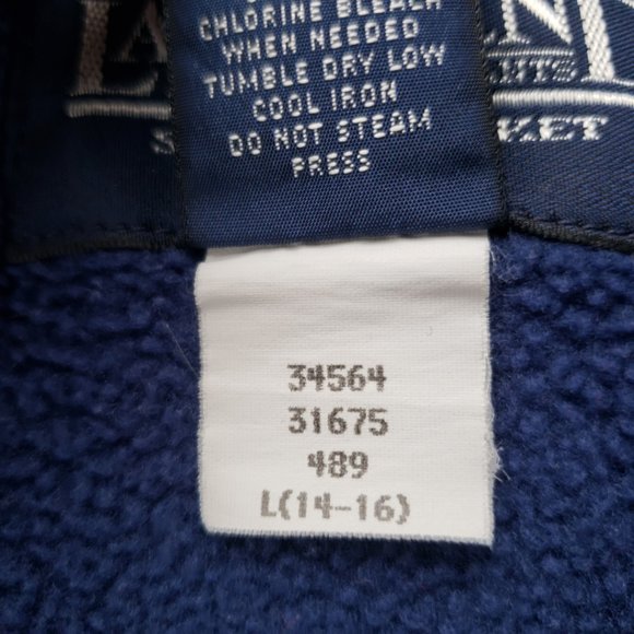 Vintage Lands' End Squall Jacket Thinsulate Softshell Large - Picture 5 of 11